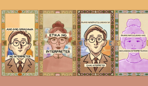 Pag-unawa ng Interpretasyon: Isang gabay para sa Mga Nakaligtas/Survivors na Limitado ang Kaalaman sa Ingles (Limited English Proficient, LEP) at Mga Tagapagbigay ng Serbisyo.