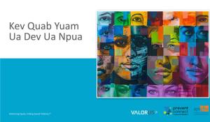 Kev Quab Yuam Ua Dev Ua Npua