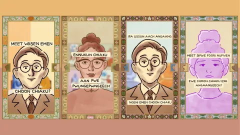 4 illustrated title images