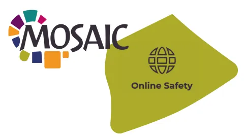 MOSAIC logo with Keystone 4 image for Online Safety